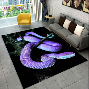 Tapis Serpent Violet